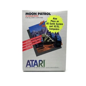Moon Patrol Atari Home Computers Compatible Atari XE XL - Picture 1 of 4