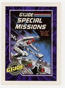 G.I Joe Special Missions #102 Hasbro Carta collezionabile Snowblind Serie 1 - Foto 1 di 2