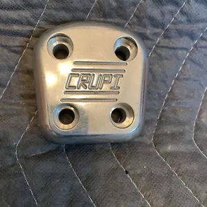 CRUPI BMX Stem Cap 22.2 mm clamp NOS. POLISHED - Picture 1 of 2