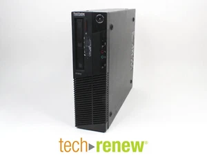 Lenovo Thinkcentre M82 i3-2120 3.3Ghz 250GB HDD 4GB RAM Win 7 COA - Picture 1 of 3