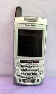 RIM BlackBerry 7100i- Gray and Silver (Nextel) iDEN PTT Smartphone - No Battery - Picture 1 of 13