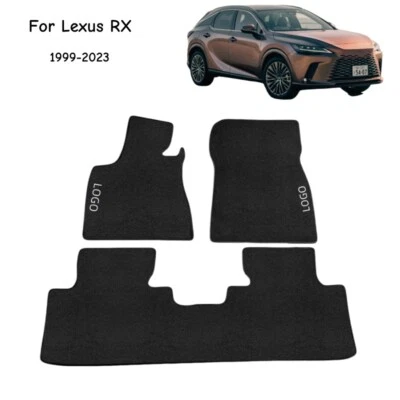 For Lexus RX 1999-2023 Car Floor Mats Original Carpets Velour Waterproof Pads - Image 1 of 4