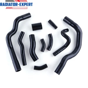 Kit de manguera de refrigeración de radiador de silicona negra para BMW MINI COOPER S R52 R53 2001-2006 - Imagen 1 de 13