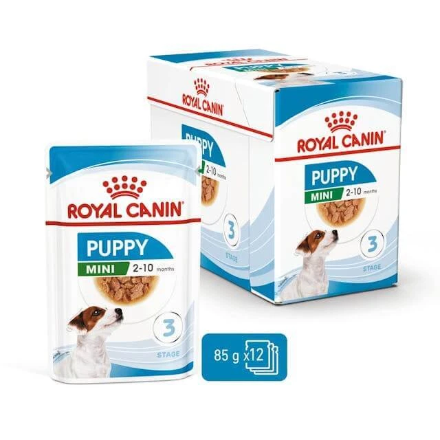 Royal Canin Frischebeutel Mini Puppy in Soße 12 x 85g - Bild 1 von 1