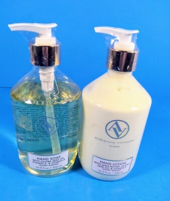Увлажняющий лосьон для рук и мыло для рук Adrienne Vittadini Studio 16,9 унции новая печать - Изображение 1 из 4