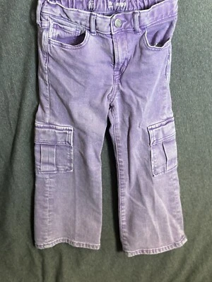 Gap Girl Cargo Jeans Size 5 - Image 1 of 2
