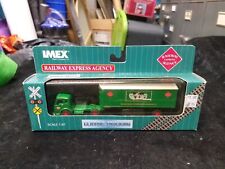 Imex 870186 HO Railway Express Agency International Tractor Trailer New in Box