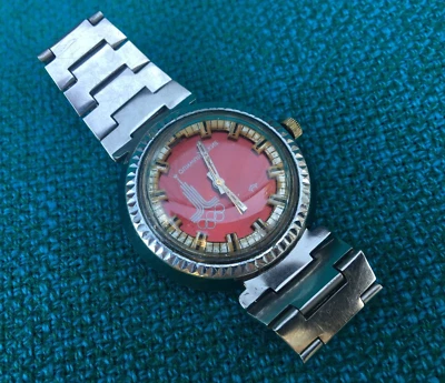 Reloj de pulsera vintage Raketa Olympic 2609.HA URSR Foto 1 de 4