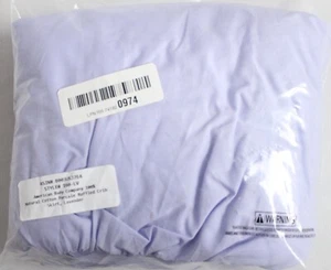 American Baby Company Standard Crib Skirt Lavender Purple 100% Cotton Percale - Picture 1 of 3