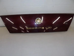 CHRYSLER SEBRING 1997-2000 COUPE CENTER TRUNK LID TAIL PANEL MAROON / BURGUNDY - Picture 1 of 7