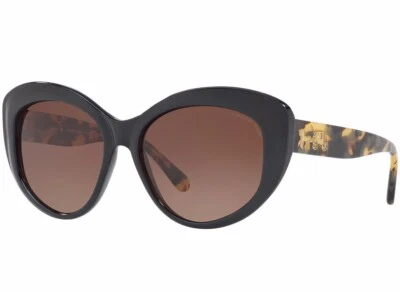 NUEVO CON ETIQUETAS COACH HC8206 Gafas de sol polarizadas, degradado tortuga/marrón, 55 mm. Envío GRATIS Foto 1 de 4