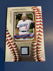 Tommy Lasorda Rare authentic jersey Limited Edition Relic LA Dodgers JUMBO NM+