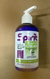 Spirit Tattoo Stencil Transfer Cream Thermal Skin Solution Stuff Lotion240ml - Picture 1 of 2