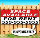 SPACE AVAILABLE FOR RENT CUSTOMIZE PHONE # Advertising Vinyl Banner Flag Sign
