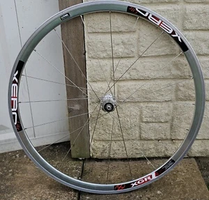 RARE XERO LITE XGR1 700C 622X13 TRI TT CX DEEP SECTION ALLOY REAR WHEEL - Picture 1 of 11