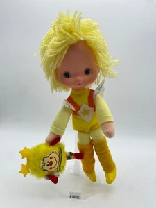 Vintage Mattel Rainbow Brite 1983 Canary Yellow and Spark Sprite 10" Complete - Picture 1 of 6