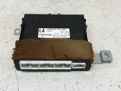 01-03 LEXUS LS430 前左驱动器 MPX 门计算机模块 89223-50170 — 第 1/3 张图片