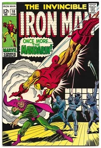 Iron Man #10 (Marvel 1969) ** Very Fine ** 🔥🔥 VF+ - Picture 1 of 2