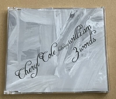 Cheryl Cole Feat Will.i.am 3 Words Very Rare Promo Cd Single Girls Aloud Foto 1 de 3