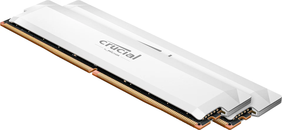 Crucial Pro DDR5-6000 32GB DDR 5 RAM 6000 Kit (16GBx2) UDIMM: OC Gaming bulk - Bild 1 von 1
