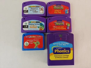 Leapfrog Learning Game Bundle Untested For Parts Lot of 6 - Picture 1 of 3