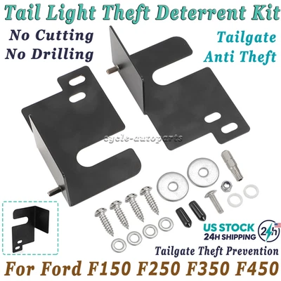 Tail Light Theft Deterrent For 2015-2020 Ford F150 Pickup F250 F350 F450 FSeries - Изображение 1 из 4