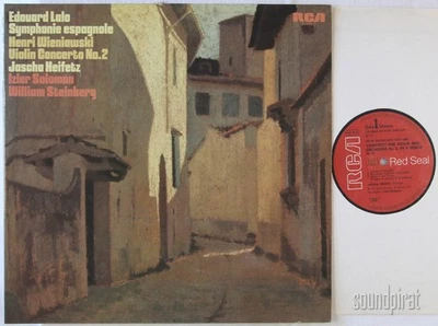 JASCHA HEIFETZ LALO SYMPHONIE ESPAGNOLE WIENIAWSKI RCA STEREO LP LSB 4064 NM - Image 1 of 4