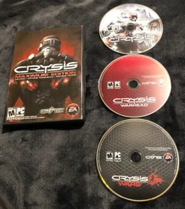 Crysis Maximum Edition COMPLETE (PC Game, 3 Games, 2009) Crytek EA - Picture 1 of 3