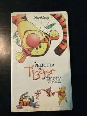 The Tigger Movie VHS tape (Spanish) Latin version (Disney, 2000) Winnie the Pooh - Image 1 of 3