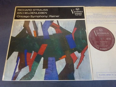 ED1 STRAUSS - EIN HELDENLEBEN LP, Chicago S/O, Fritz Reiner, RCA VICS 1042 - Image 1 of 4