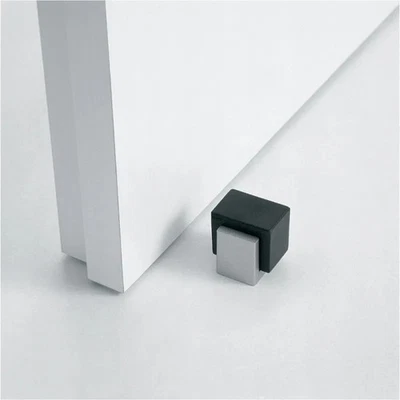 FERMAPORTA 1136 ARGENTO 7 (ALLUMINIO SAT) MM.30X30 - Immagine 1 di 3