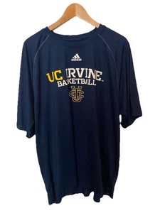 Adidas UC Irvine Anteaters Basketball Team Warm Up Training Shirt Top Men's 2XL - Picture 1 of 8