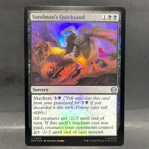 Magic The Gathering Marvel's Spider-Man Sandman's Quicksand 0063 Foil 2025 (poco común) - Imagen 1 de 2