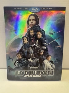 Rogue One: A Star Wars Story [Blu-ray + DVD] w/slipcover - Imagen 1 de 3