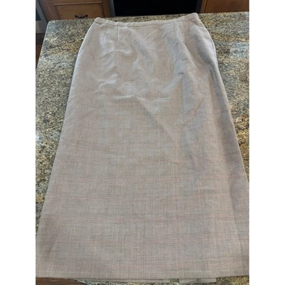 Vintage Pendleton 100% Virgin Wool Plaid Midi Skirt - Size 16 - Classic Career - Image 1 of 4