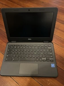 Dell Chromebook 3100 11.6" Intel Dual-Core Celeron 4GB RAM 32GB Chrome OS - Picture 1 of 5