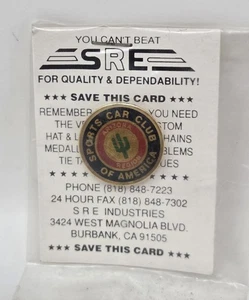 SCCA Sports Car Club of America Pin Arizona Region Kaktus - Bild 1 von 4