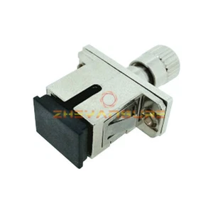 1PCS Optical Fiber Connector SMA Female-SC Female Hybrid Adapter Flange Coupling - Picture 1 of 6