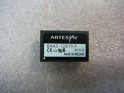 ARTESYN BXA3-12S15-F  DC/DC Converter Sgl 15V Out 3W Filter 7-Pin **NEW**  - Image 1 of 2