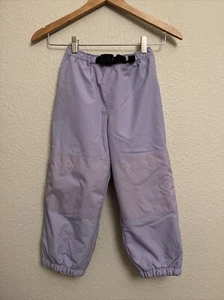 Lands End Insulated Snow Pants Ski Snowboard Winter Fleece Lined Elastic Cuff 6 - Picture 1 of 5