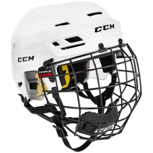 CCM Tacks 210 Senior Hockey Helmet Combo - Picture 1 of 2
