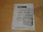 Seeburg Model EAPFEA1-H5 Jukebox Phonograph Service Manual 100 Pages 491430