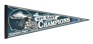 Vintage 2003 Philadelphia Eagles NFC East Champs 29 Zoll NFL Football Wimpel - Bild 1 von 3