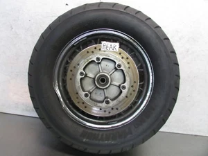 100 H HONDA SHADOW ACE 1100 1998 OEM  REAR WHEEL  & REAR ROTOR - Picture 1 of 8