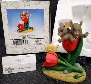 *UNOPENED NIB* *SIGNED* Charming Tails: A Tulip For Two - 98/221 - *Rare* - Picture 1 of 11