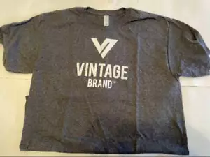 Camisa Manga Corta "Marca Vintage" de Jerzees - Talla Grande (Nueva - Sin Etiquetas.) - Imagen 1 de 1