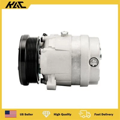 AC A/C Compressor W/Clutch For 1998-1999 Oldsmobile Intrigue 96-2004 Buick Regal - Image 1 of 4