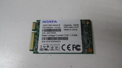 Sony VAIO PCG-71211L ADATA 24GB SSD - AXM13S2-24GM-B - Tested - Image 1 of 4