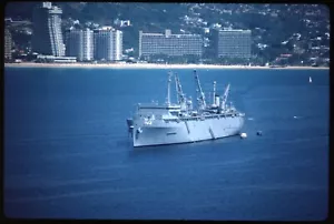 Scivolo originale nave/barca - USS Shenandoah AD44 Acapulco Messico 15-11-1983 - Foto 1 di 1