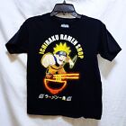 Shonen Jump Naruto Ichiraku Ramen Soup Anime Japanese Black T-Shirt XS
